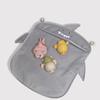 Mesh Baby Bath Toy Storage Bags Sucker Design Baby Bath Organizers for Bathtub Toys Cartoon Animal Cloth Sand Toys Storage Net