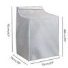 Waterproof Washing Machine Cover Laundry Drying Machine Dustproof Sunscreen Universal Protector for Home Hotel