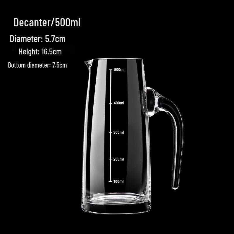 

Shangqi 500ml Glass Fair Cup & Spirits Decanter Set