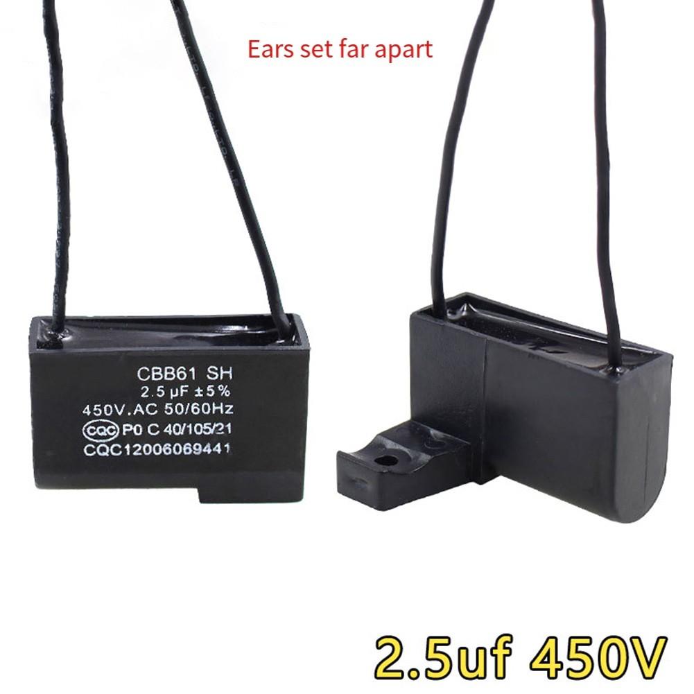 CBB61 Start Capacitor 2.5uF 450V Capacitor Fan Motor Capacitor