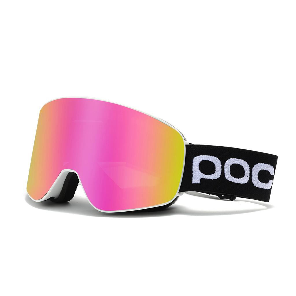 Gafas de esquí POC Nuevas de doble capa antivaho con cambio rápido magnético y recubrimiento completo para montañismo y senderismo