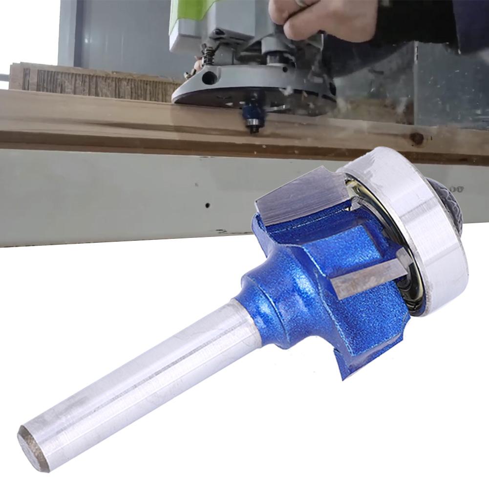 Freză Rotundă de Profilat cu 4 Dinți 8mm 0.3in Bit de Rindea pentru Mașini de Tuns Electrice Gravură