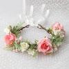 Flower Wreath Bridal Headband Music Festival Flower Headband Photo Headpieces