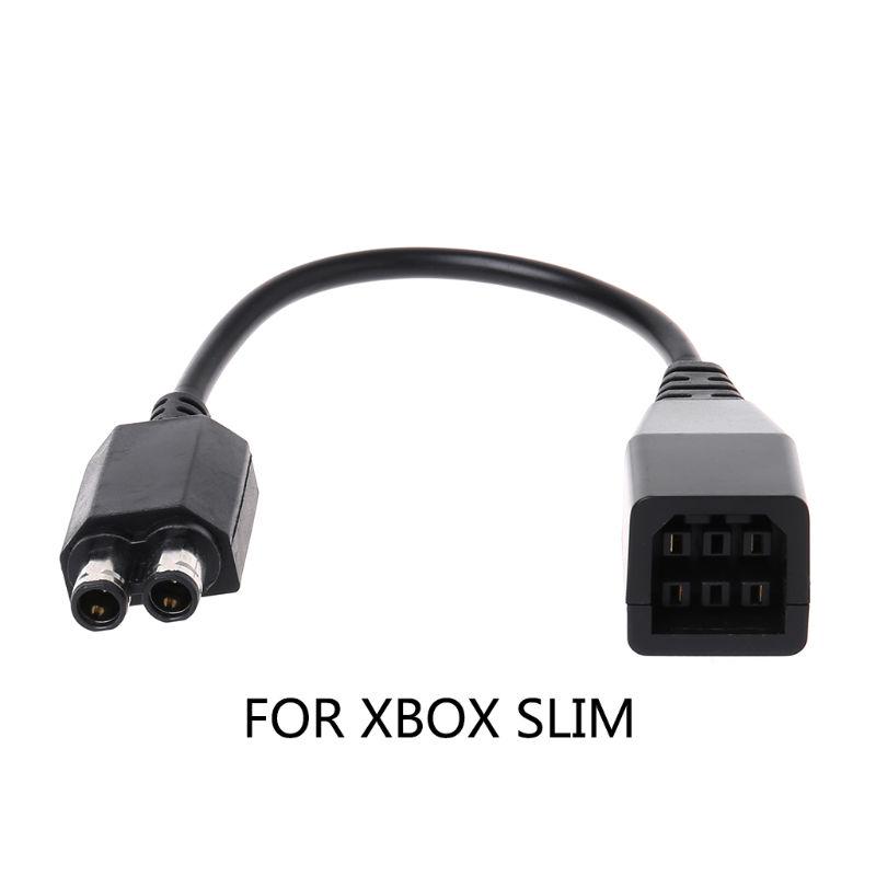 For 360 Flat to Slim Adapter Power Supply Converter Transfer Cable Power Conversion Cable Replacement Accessory