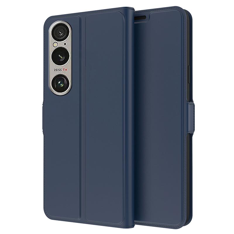 

For Sony Xperia 1 VI Case PU Leather Phone Cover Folio Stand Magnetic Protect C