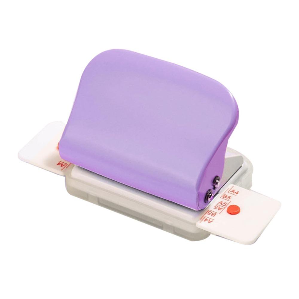 Multi Holes Loose Leaf Punch Portable Book Binding Tool Hole Punch Machine DIY Craft Project