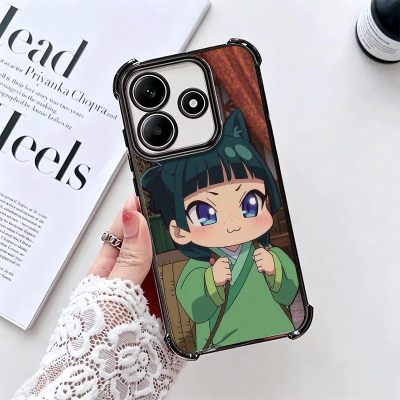A-Apothecary D-Diaries Niedrige Galvanik Handyhülle Für Xiaomi Redmi Note 14 15 Pro Plus 13 12 11 11S 11T 10 9S 9 5G Sturzfest Airaba