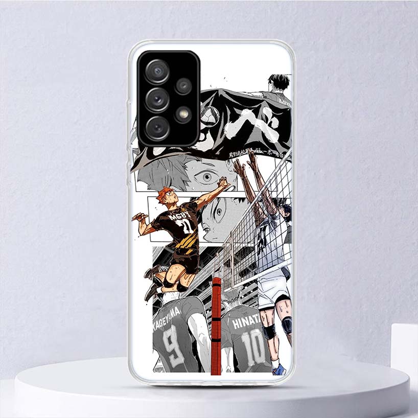 Haikyuu Oya Volleyball Anime Soft Case For Samsung Galaxy A17 A16 A26 A36 A56 A15 A14 A13 A55 A54 A53 Phone Cover A25 A35 A24 A3