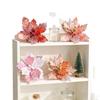 Warm Christmas Flower Pendant: DIY Artificial Tree Insert Decoration