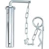 Pin for Trailer Hitch, Diameter 32 , Length 135 , Straight Version 13124