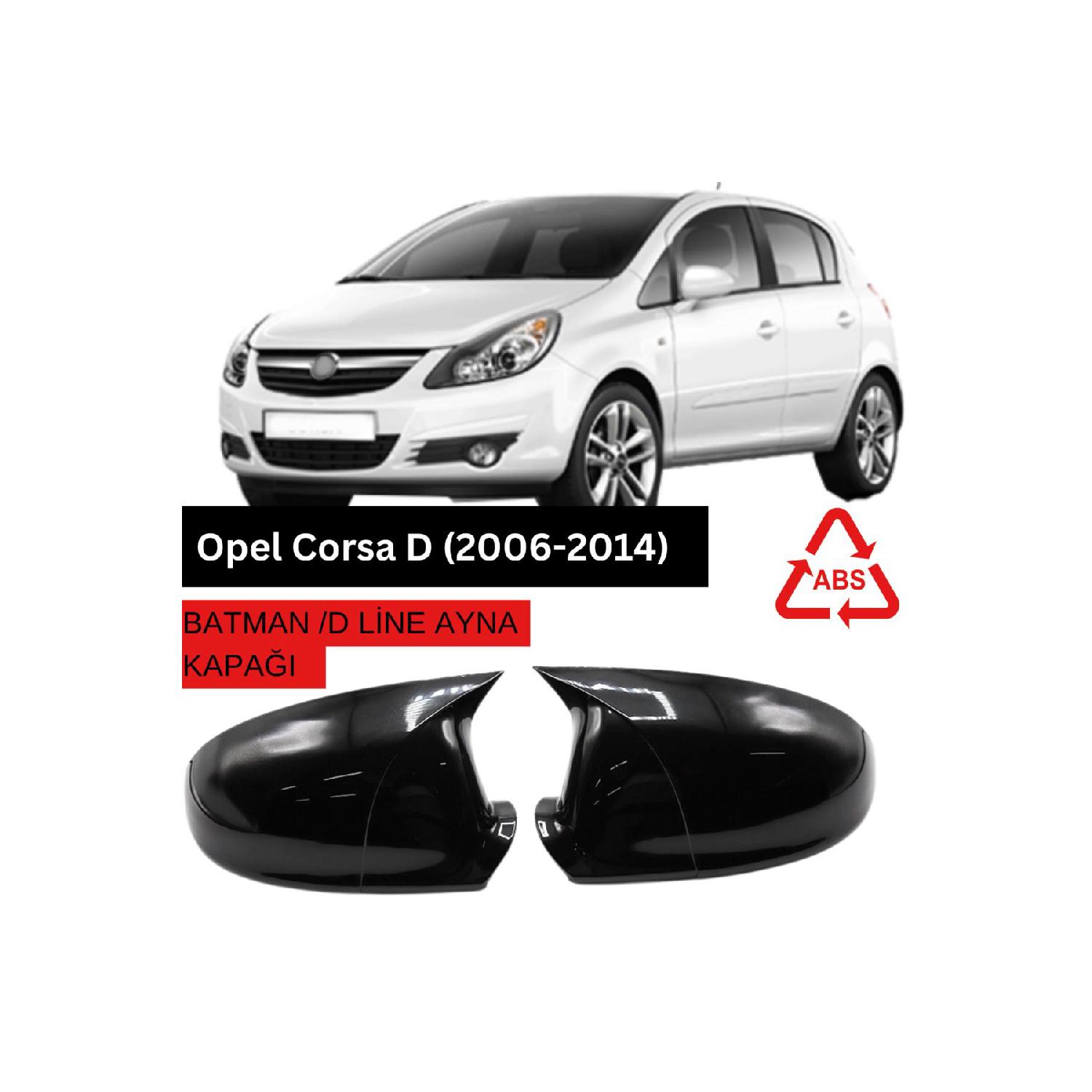 

Для Monlion Opel Corsa D / 2006-2014 Сумісна накладка дзеркала Bat