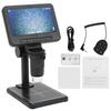 5in 1080P HD Screen USB Microscope with 8 Adjustable Light VGA 720P 1080FHD for Maintenance Inspection