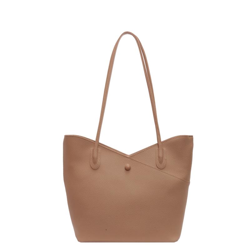 Large-capacity Bag Women's 2025 New High-end Niche Shoulder Bag Versatile Tote Bag Tote Bag