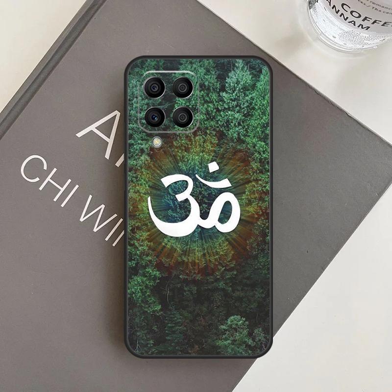 Aum Om Symbol Case For Samsung Galaxy M16 M36 M56 M33 M53 M13 M12 M32 M52 M20 M15 M55 M31 M14 M35 M34 M54