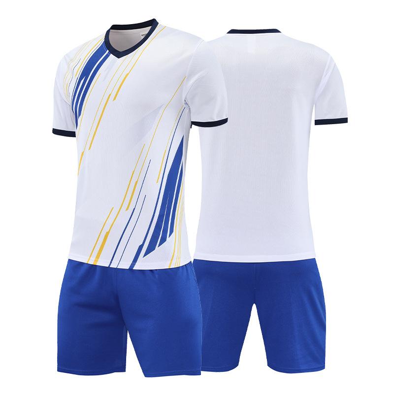 Summer Short-sleeved Football Jersey Set Adult Children's Quick-drying Jersey Team Competition Jersey