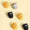 3pcs Cats Diary Eraser Mini Size Cartoon Design Less Dust PVC Cleaning Tools for Pencil Office School Student