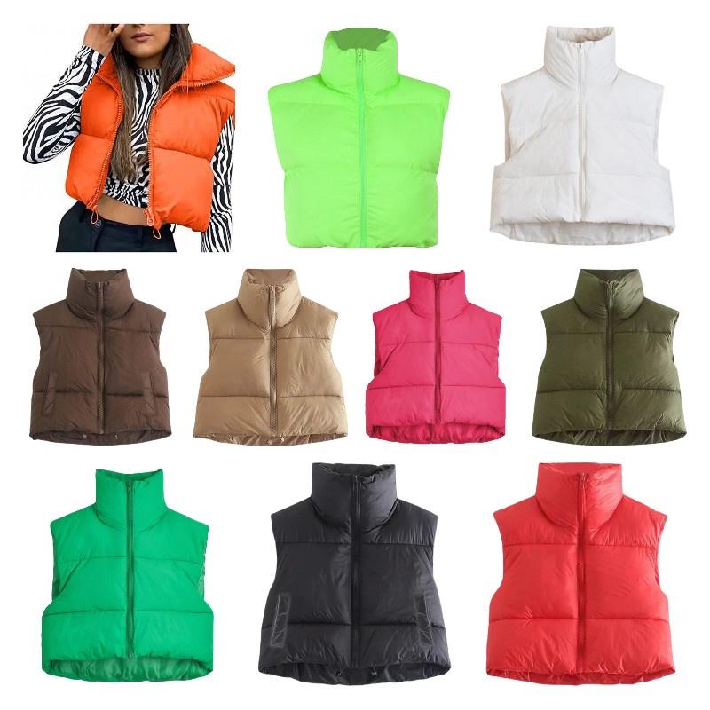 Vest Women Winter Intensification Stand Collar Sleeveless Vest Coat Gift Girls