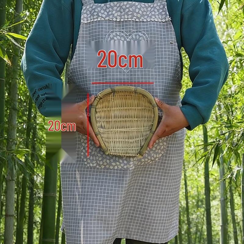 Traditional Handmade Bamboo Washing Basket