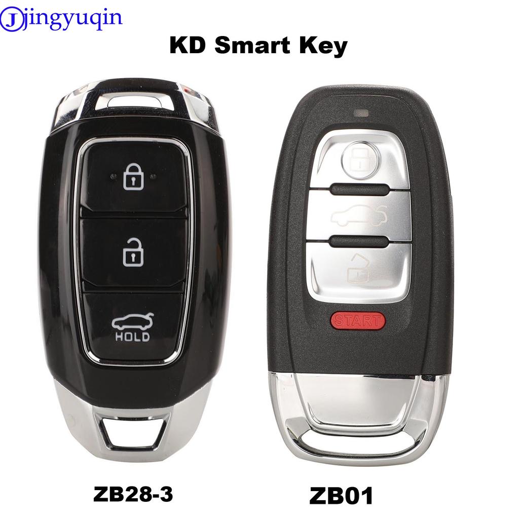 Jingyuqin Fernbedienung Universal KEYDIY KD Smart Key ZB01 ZB28 Für KD-X2 Schlüsselgenerator Steuerschlüssel