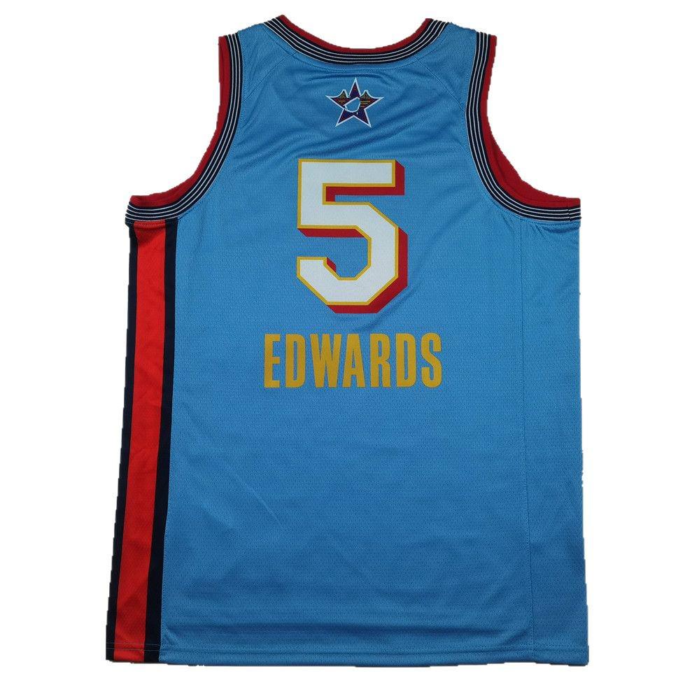 All-Star Light Blue Edwards 25 Basketball Jersey