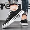 Tênis Masculino Lona Ventilado Macio e Confortável Sapatos Esportivos e de Lazer para Homens Mocassins Antiderrapante Resistente ao Desgaste Moda