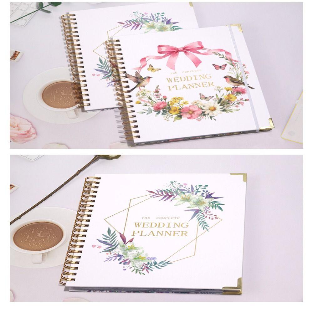 Wedding Planner Wedding Planning Book Agenda Notepad High Quality Loose-leaf Notebook Wedding