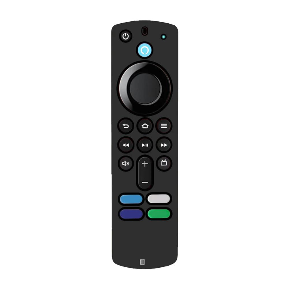 Lightweight Silicone Remote Case Luminous For Amazon Fire TV Stick (3rd Gen) L5B83G Replament Cover Shockproof Resistant