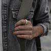 Adjustable Open Ring Men Women Lightning Motif Plated Geometric Vintage Style Statement