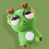 Simulation Dragon Squeeze Ball Toys Cartoon Animal Squeeze Stretching Ball  Girl Toy