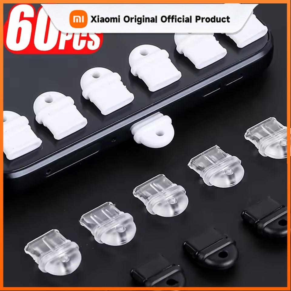 Xiaomi Заглушка для порта Type-C Защитная заглушка для зарядного порта Антипылевая грязевая заглушка Силиконовая крышка для аксессуаров смартфона Samsung Huawei Xiaomi