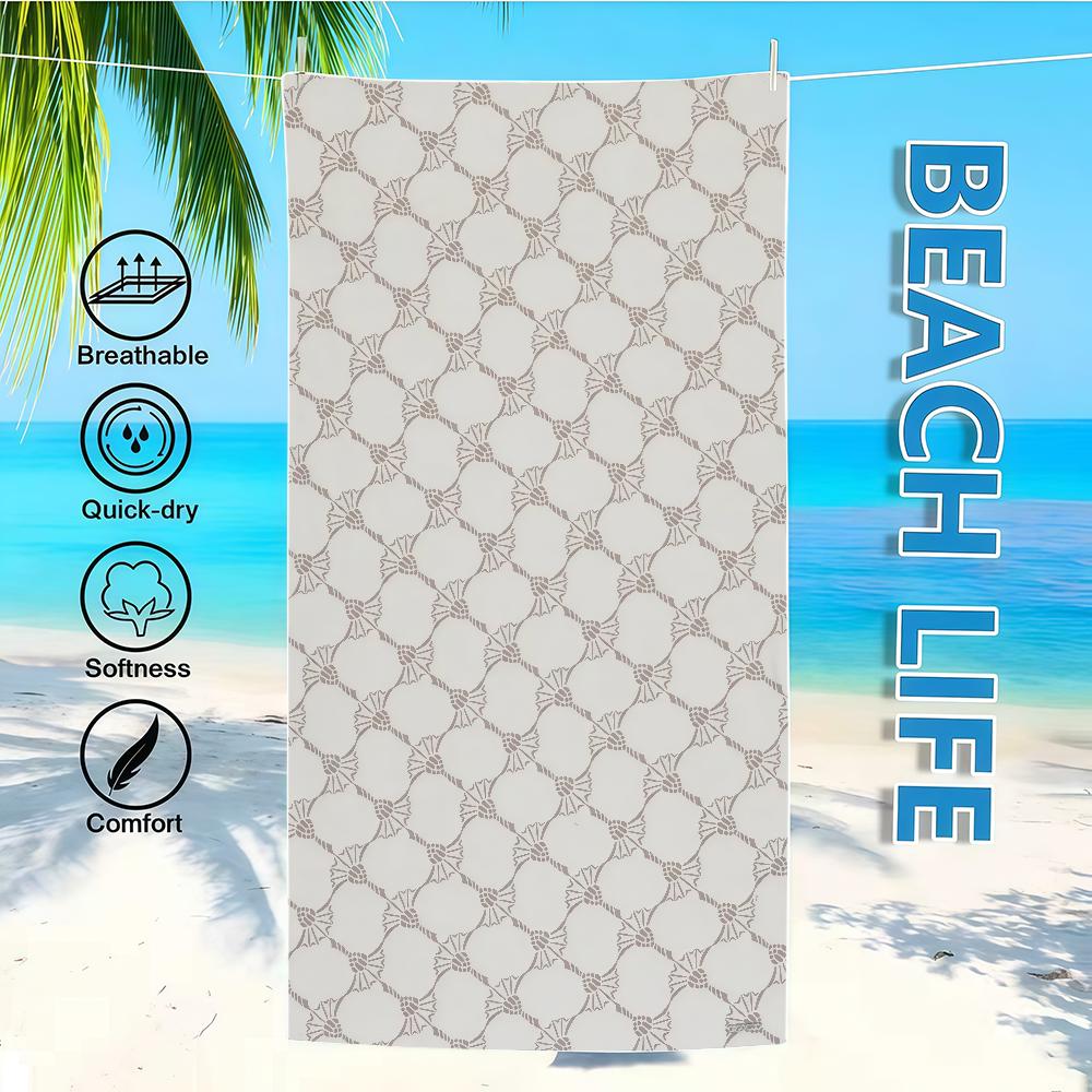 Fashion Towel Textile Bathrobe J-JOOPs-ES Beach Quick-Drying Lightweight Portable Camping Swim Pool Travel