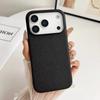 High End Business Sle Minimalist Snake Leopard Print Leather Phone Case for IPhone 17 Pro Max 17Air 16 15 14 13 Mon Silicone Protective Cover Bla