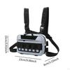 Fishing Gear Bag Multifunction Chest Pouch for Outdoor Sports Camping Hiking