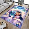 Stitch Lilo'S Nightly Adventure Carpet For Playroom Bedroom Living Room Sofa Home Decorkids Game Area Rug Nonslip Floor Mat