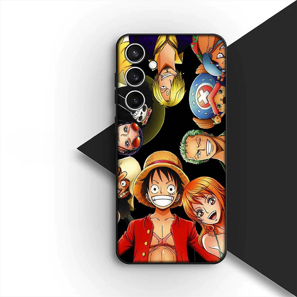 Cover for Samsung Galaxy A35 A36 A55 A26 A05 A06 A14 A50 A51 A53 A54 A12 A13 A23 Phone Case Sanji Roronoa Zoro One Piece Luffy