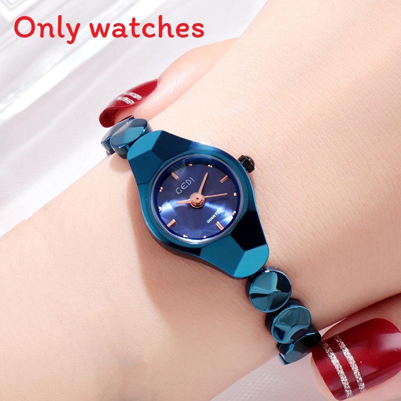 

Alloy Quartz Watch For Women With Elegant Design Blue