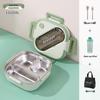 Korean Style 304 Stainless Steel Insulated Lunch Box for Men, Women, Students, and Office Workers