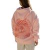 Popular European-Size Embroidered Drop Shoulder Hoodie