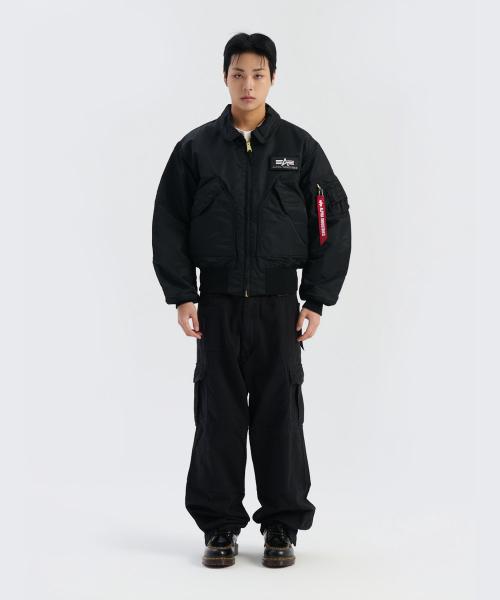 Alpha Industries Cwu 45/P Flight Jacket Black