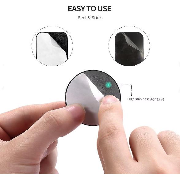 Adhesive Thin Metal Plates(Compatible with Magnetic Mounts),