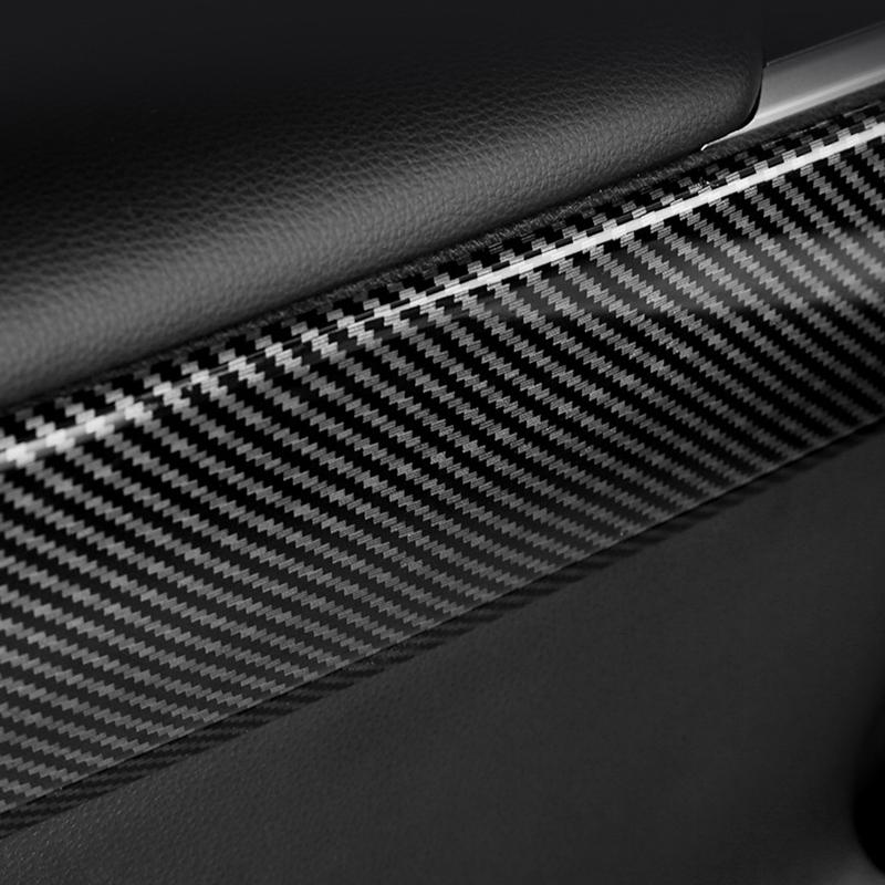 Door Armrest Bowl Panel Cover Strip Trims Stickers For Toyota RAV4 XA50 -  2024 RAV 4 Hybrid ABS Car Accessories