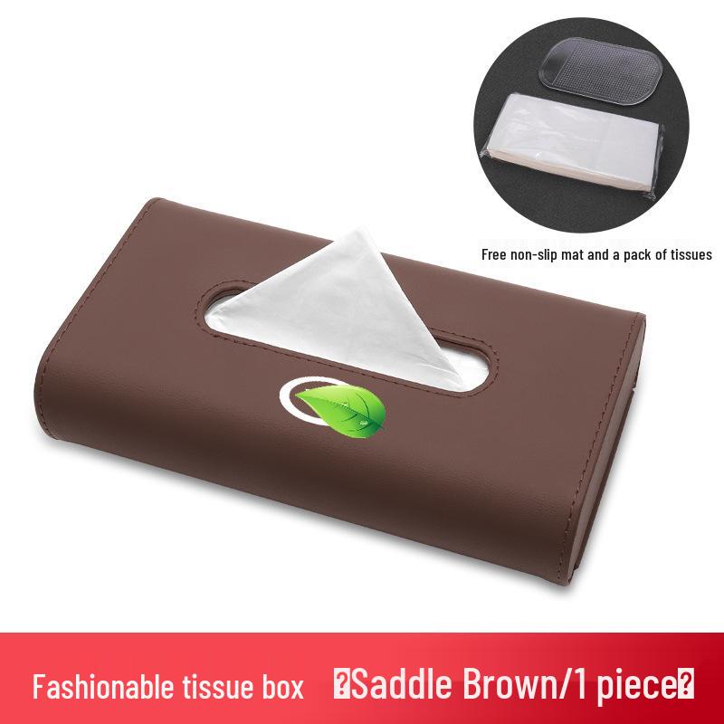 Applicable Car Seat Gap Storage Box Organizer with Tissue Holder for Interiors
