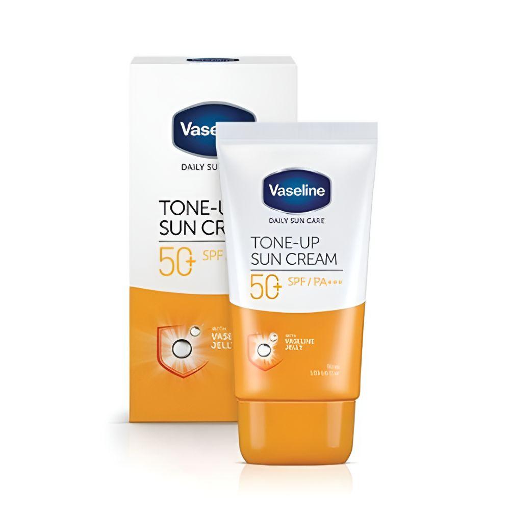 Vaseline Tone Up Sun Cream SPF50+ PA+++ 50ml x 2