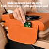 Arm Rest Cushion For Car Car Armrest Heightening Pad With Tissue Box 2 Cup Holder For Women Driver Automotive Interior