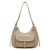 Underarm Tote Bag Large-capacity Saddle Bag Genuine Leather Single-shoulder Women's Bag Commuting Bag for Work