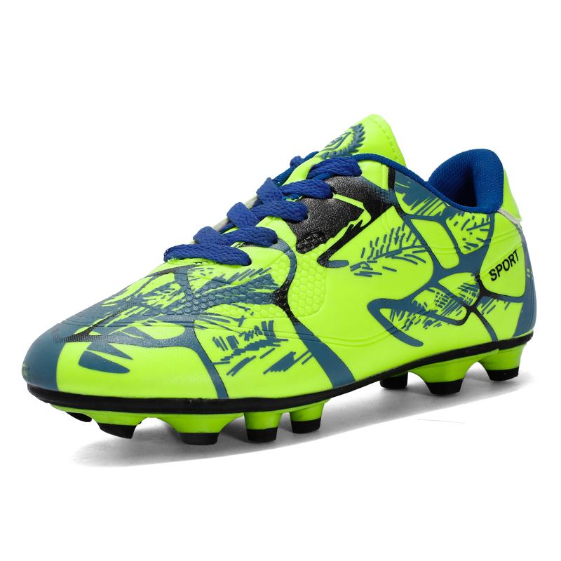 Quality Football Boots for Kids Teenagers Adults Cleats TF/FG Boys Non-slip Soccer Shoes Outdoor Futsal Training Shoes