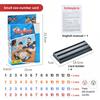 Rummy Cube Game With 4 Racks 104 Rummy Cube Game Set With Portable Case Rummy Tiles Travel Set For Family Classic Board Games