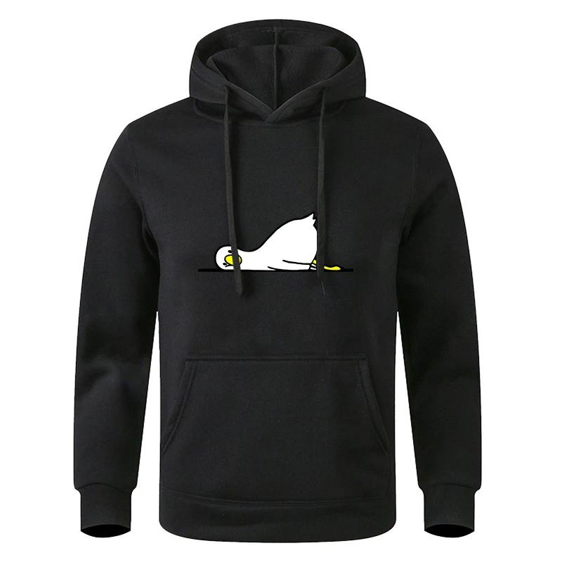 

Осенний флисовый свитшот с капюшоном, карманом на кулиске, свободного кроя, с длинными рукавами, с принтом, в корейском стиле 3XL