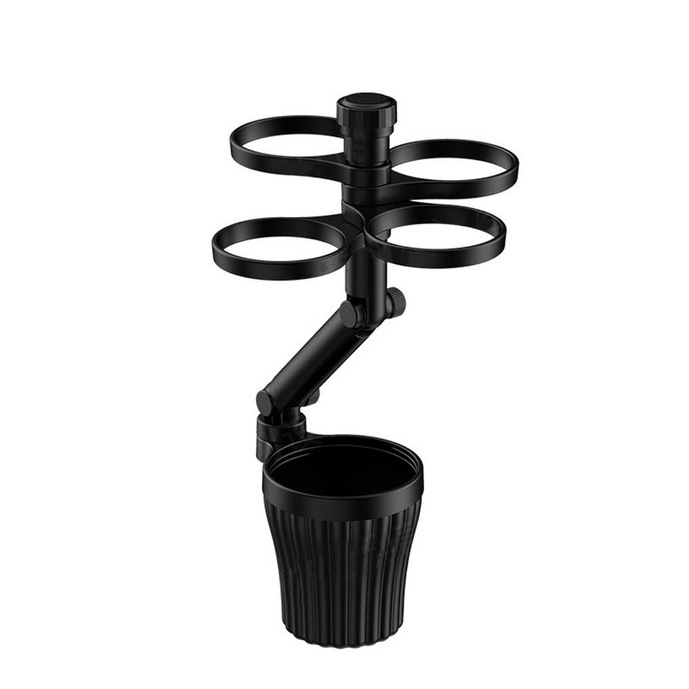 

Автомобильный поднос для стаканов, многофункциональный поднос с функцией поворота на 360 градусов для хранения закусок, ключей, мобильных телефонов B