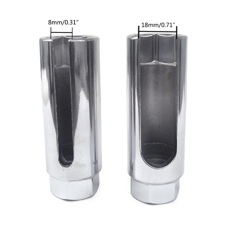 Professional Chrome-Vanadium Steel Oxygen Sensor Wrench Socket 22mm 1/2" Ratchet